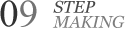09 step, marking