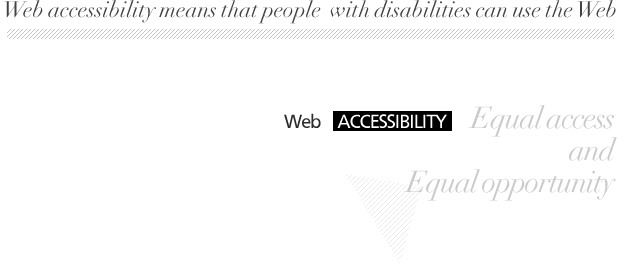 web accessibility equalacess and equalopportunity