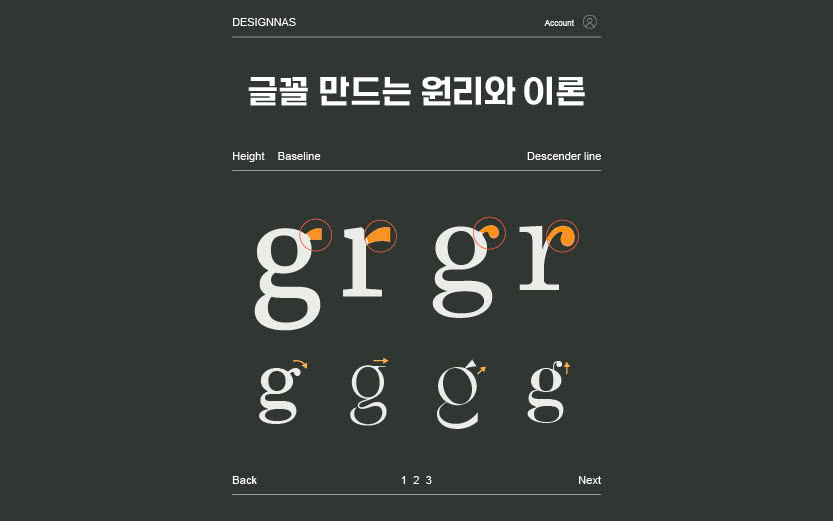 글꼴 만드는 원리와 이론