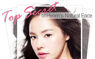 Hyorin`s Natural Face Promotion.
