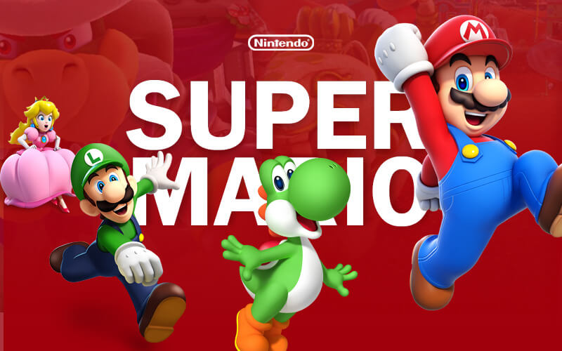 Nintendo Super Mario Microsite.
